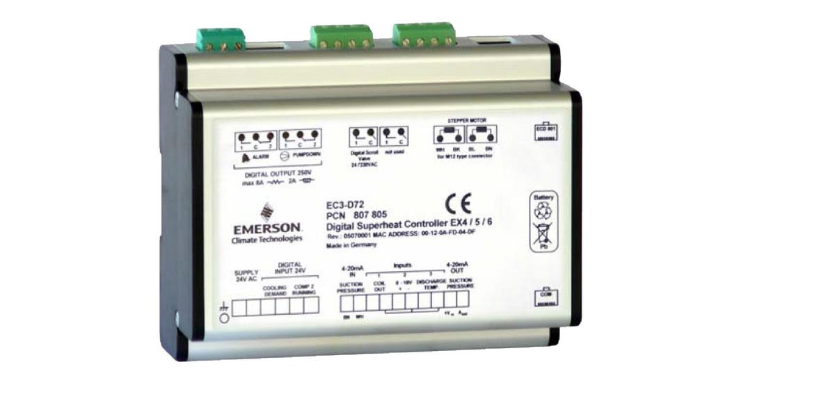 EC3-D72 Digital Superheat Controller