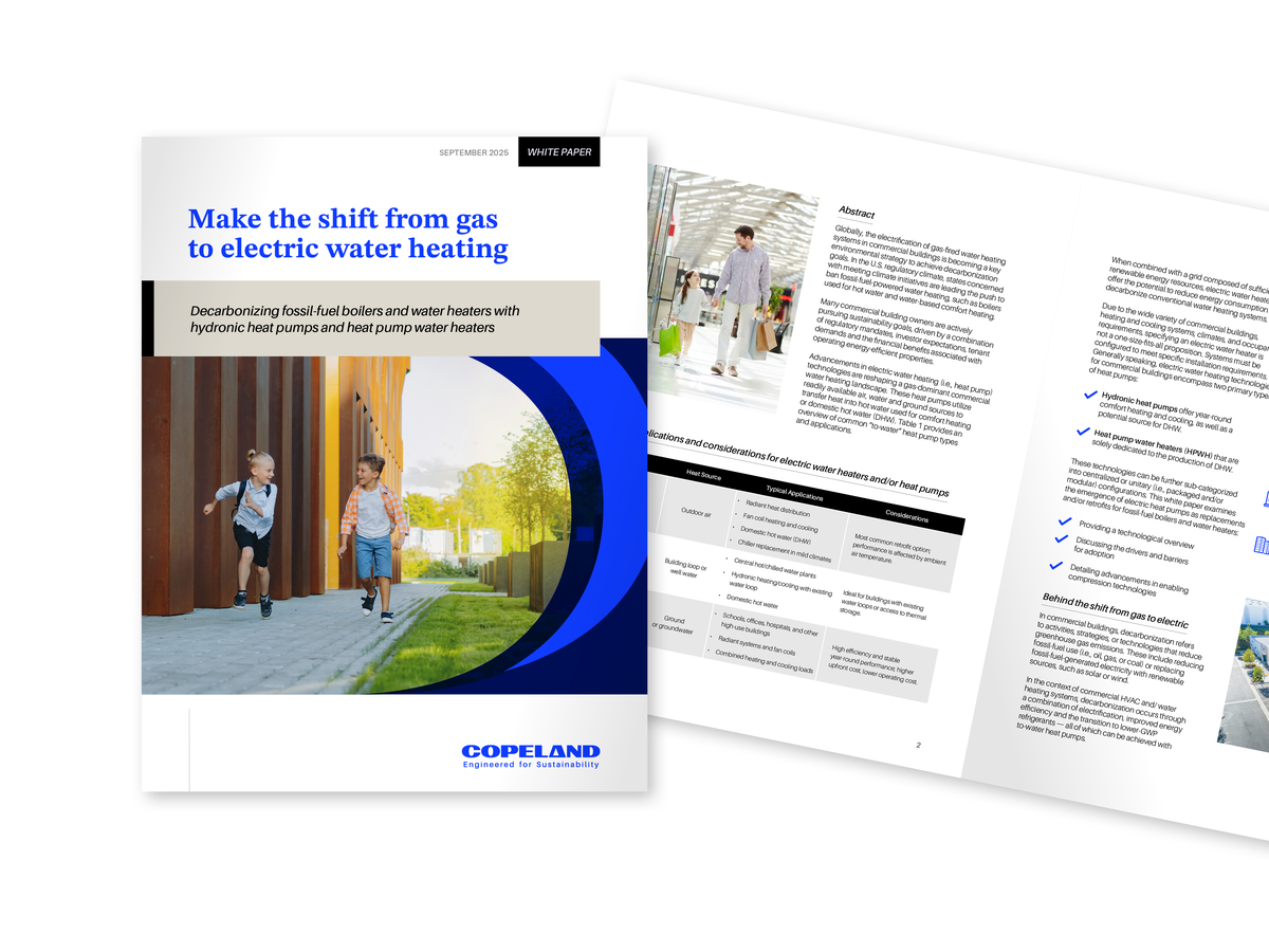 Accelerating the electrification of water heating whitepaper