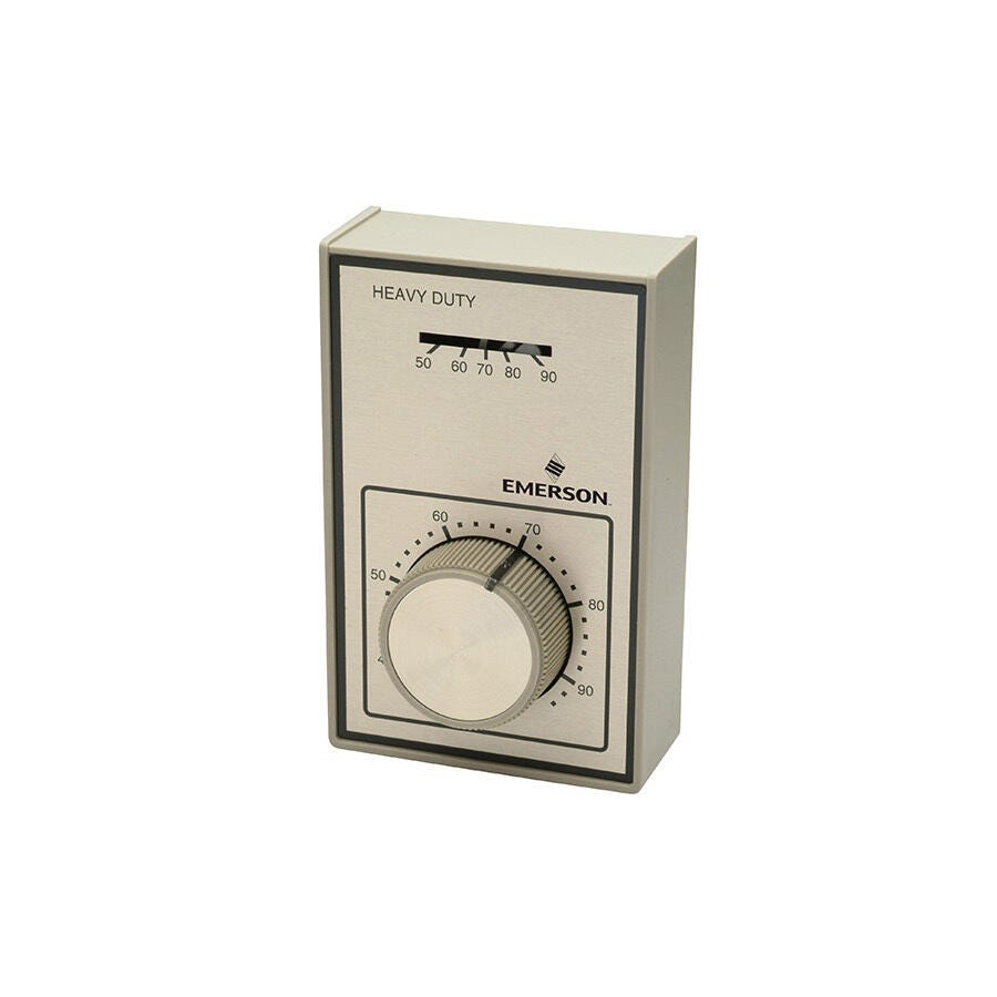 Line voltage baseboard thermostat