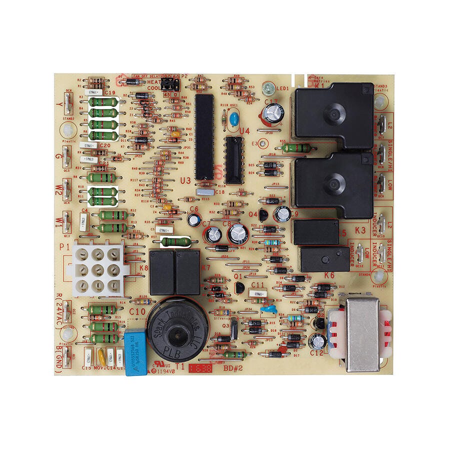 Integrated furnace control board