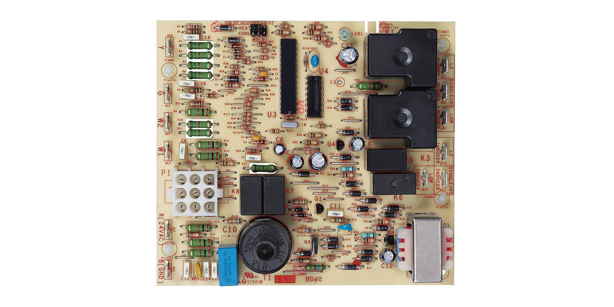 Integrated furnace control board