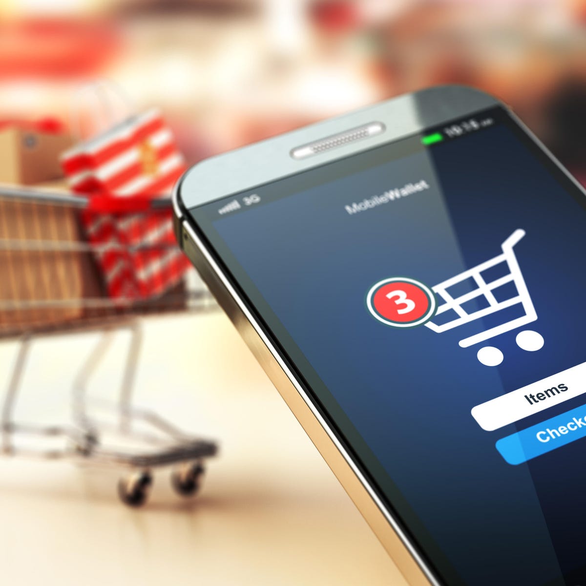 Shopping mobile app