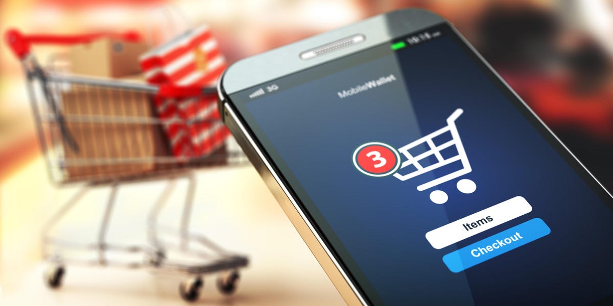 Shopping mobile app