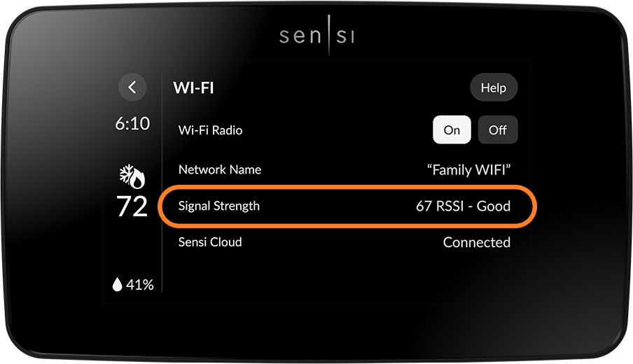 Sensi Touch 2 smart thermostat