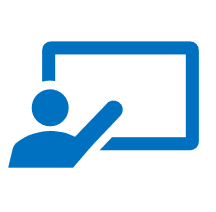 webinar icon blue