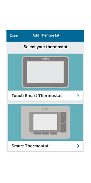 Step 1 - Add Thermostat