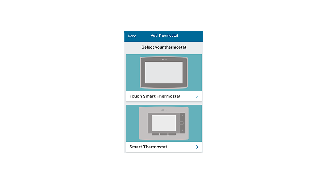 Step 1 - Add Thermostat