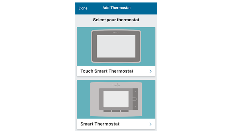 Step 1 - Add Thermostat