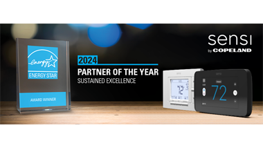 Teaser Image c018 Copeland Named as Energy Star® Partner of the Year for Fifth Consecutive Year for its Sensi Smart Thermostats