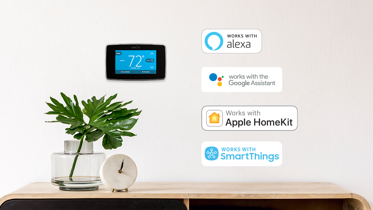 Sensi Touch Thermostat alexa google