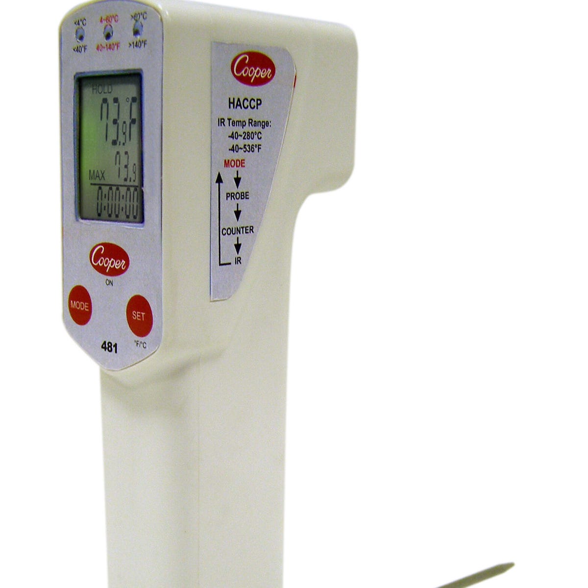 DualTemp2 Infrared with platinum RTD probe