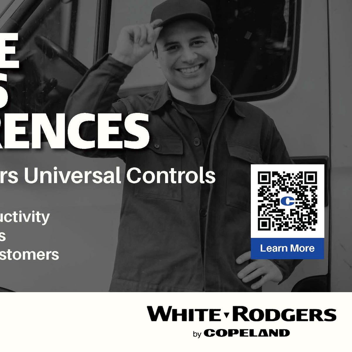 white-rodgers universal control half page ad