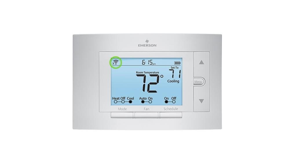 Sensi Smart thermostat with X and smart signal