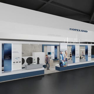 Emerson booth E56 in hall 16 at EuroShop 2023 in Düsseldorf