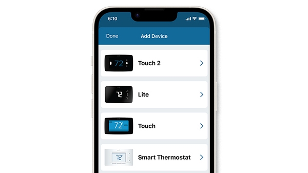 Step 1 - Add Thermostat_Add Device