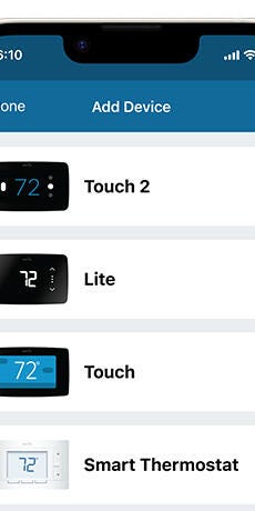 Step 1 - Add Thermostat_Add Device