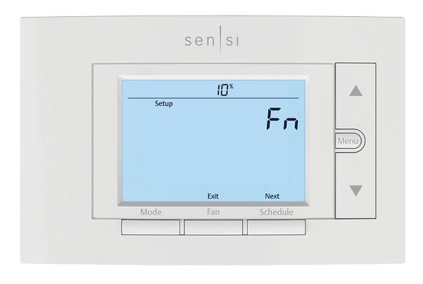 Sensi Smart - Fan 10%