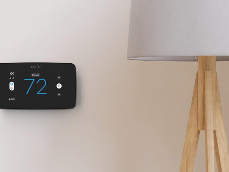 Smart Thermostat with new modern design