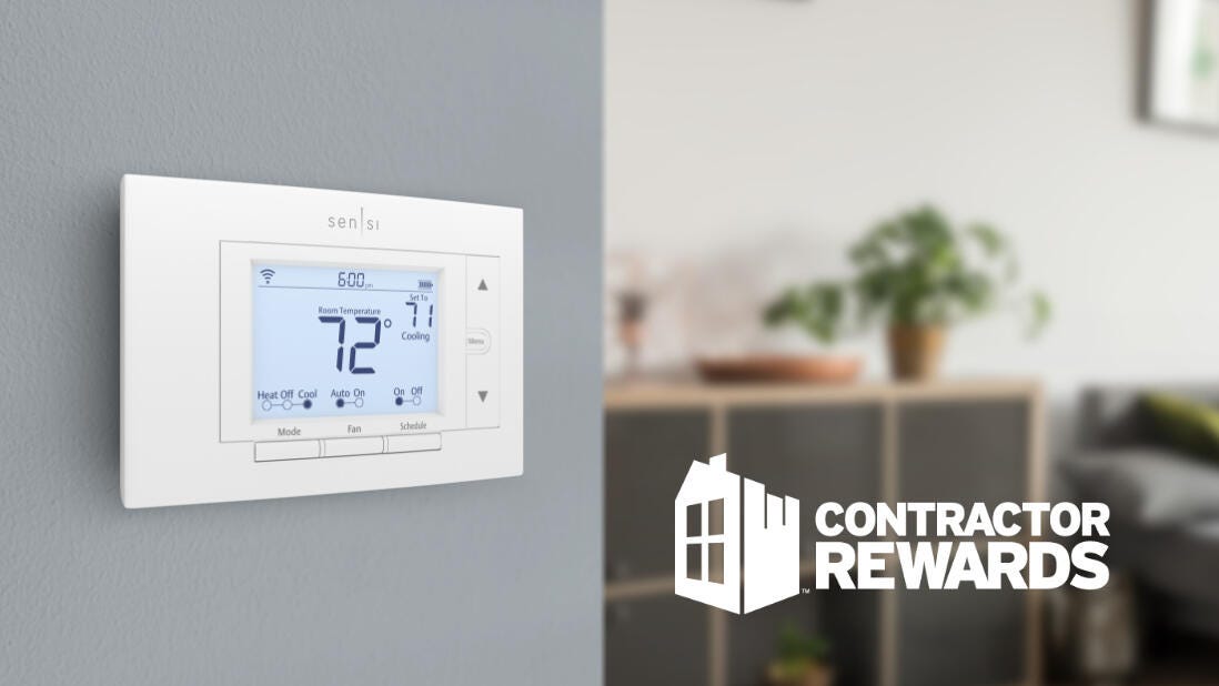 Contractor Rewards - Free Sensi Smart Thermostat