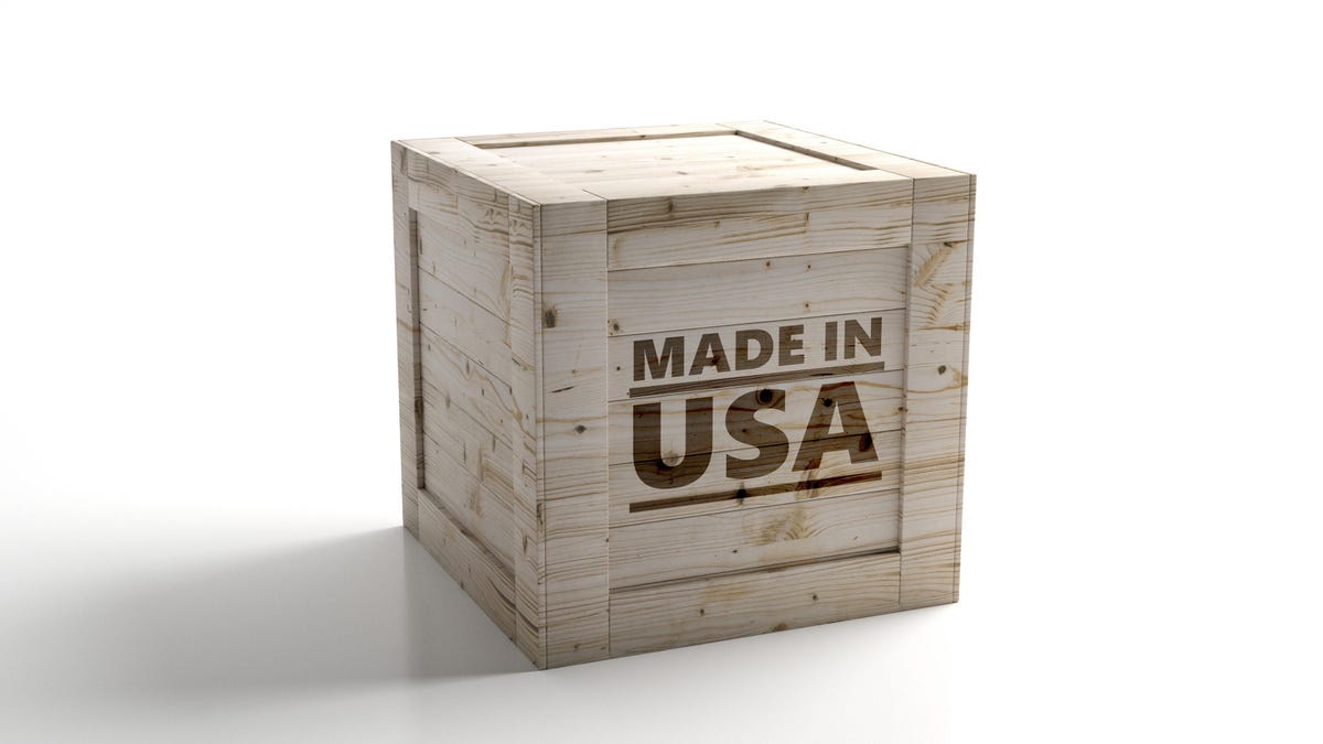 Made in USA crate