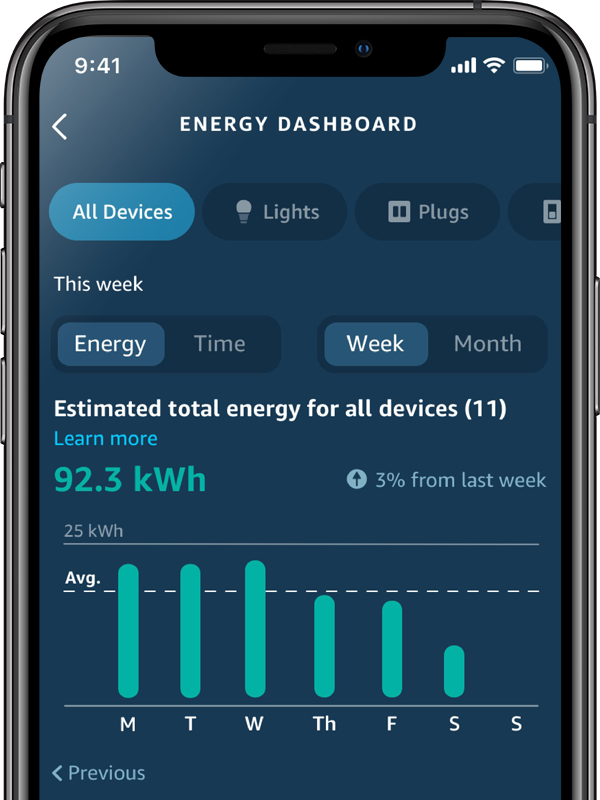 Alexa Energy Dashboard