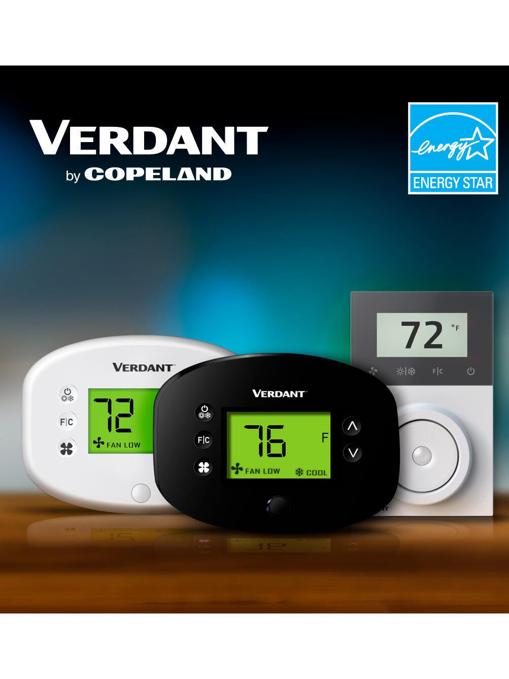 Copeland Announces Verdant VX3 and ZX Smart Thermostats are now ENERGY STAR Certified