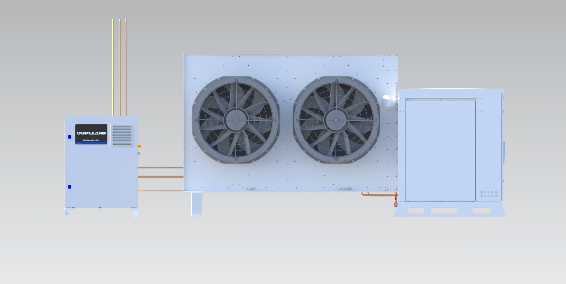 Copeland CO2 scroll refrigeration units