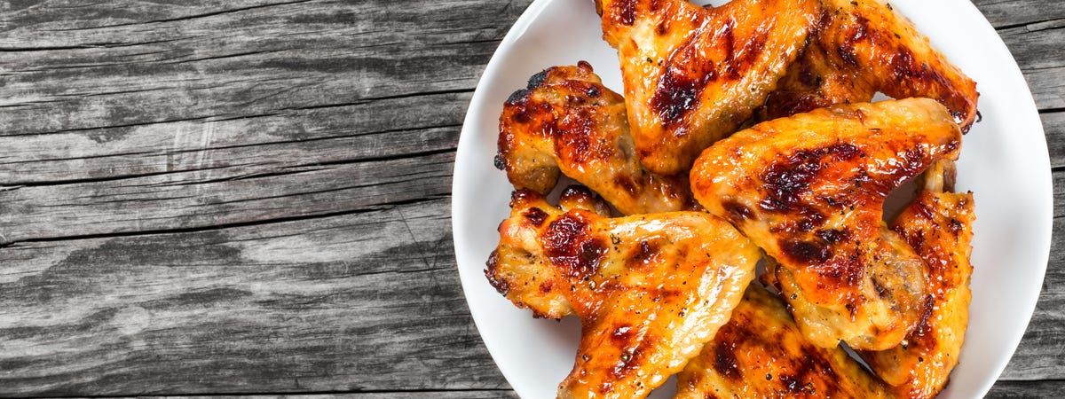 grilled chicken wings