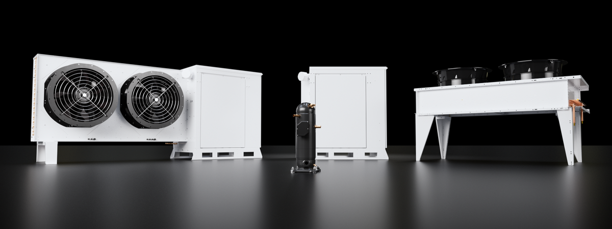 Copeland CO₂ scroll refrigeration units feature a modular design concept