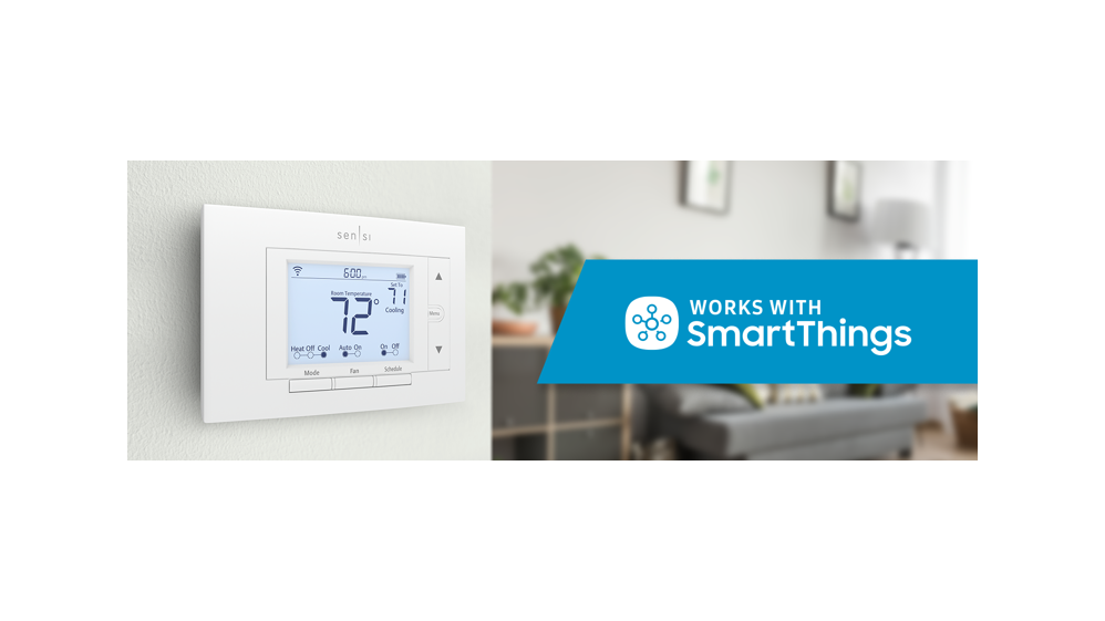 Sensi Thermostat works with SmartThings