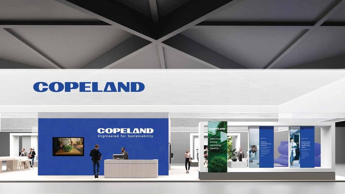 Copeland Booth Overview at Chillventa 2024