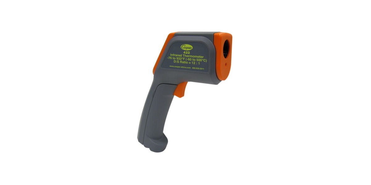 Infrared Gun-Style Thermometer with 8-Point Laser