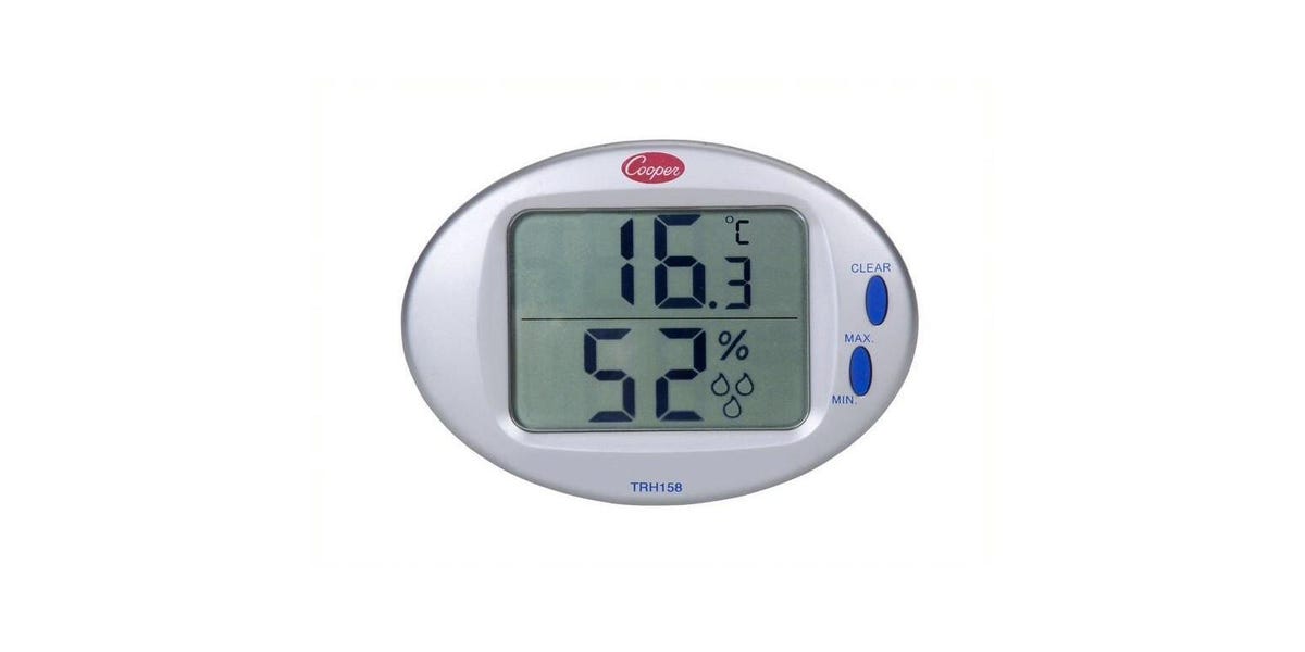 Digital Temperature & Humidity Wall Thermometer