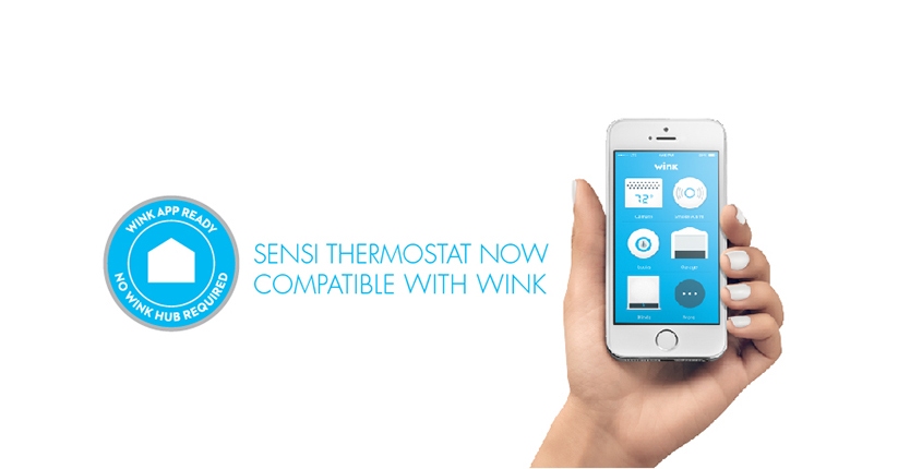 Sensi Thermostat now compatible with wink