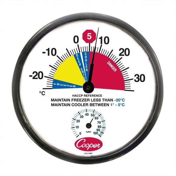 HACCPP Cooler Freezer Wall Thermometer Celsius