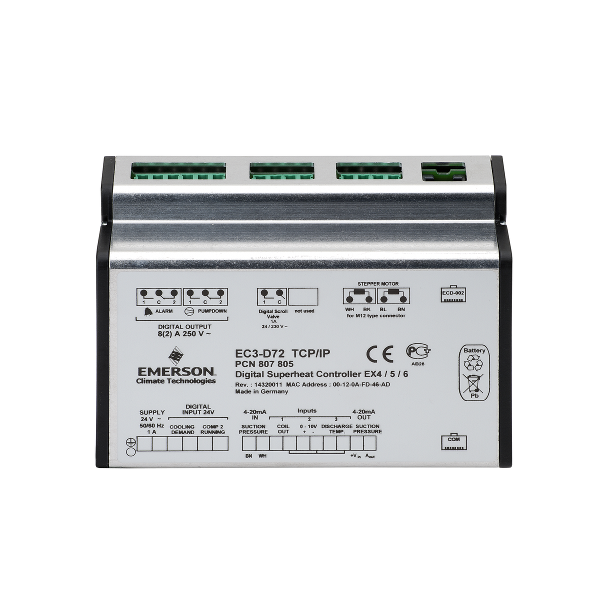 Digital superheat controller