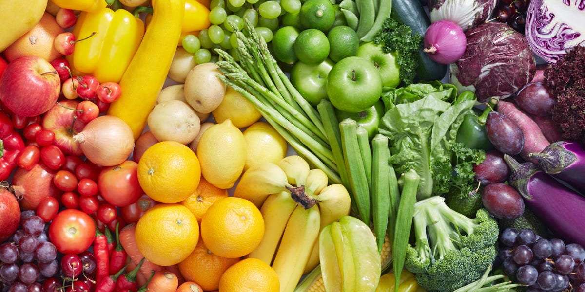 fresh fruits and vegetables