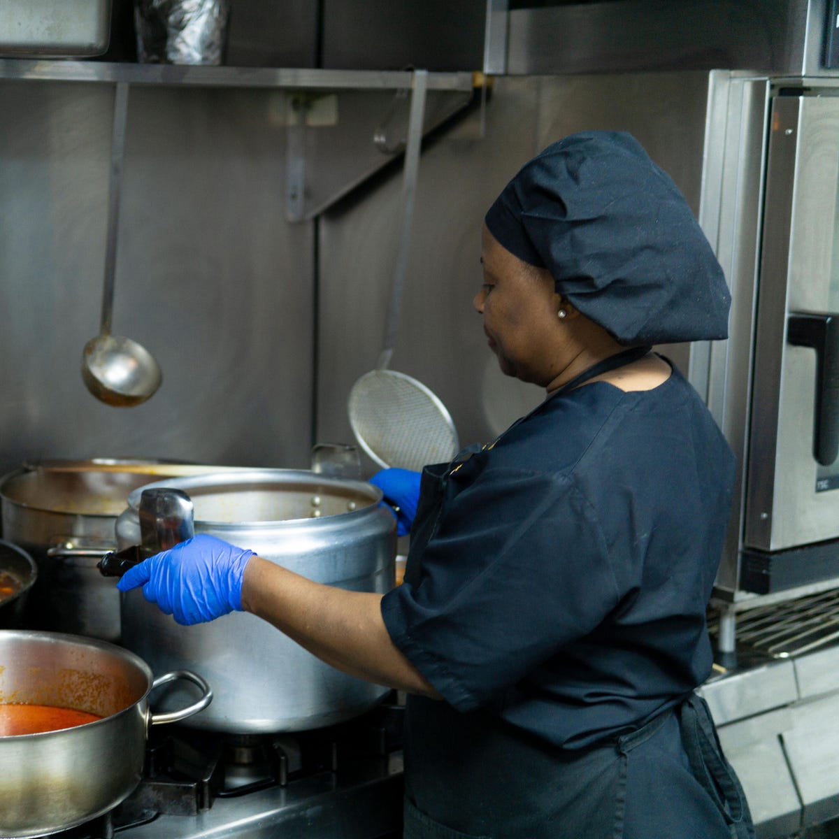 Cooking for hospital patients