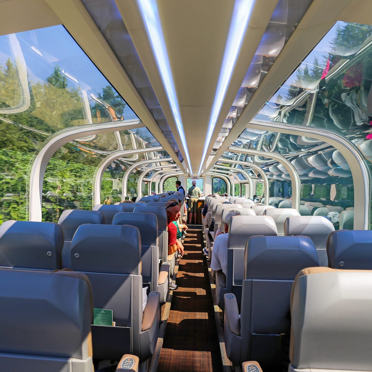 cooling the inside of a train