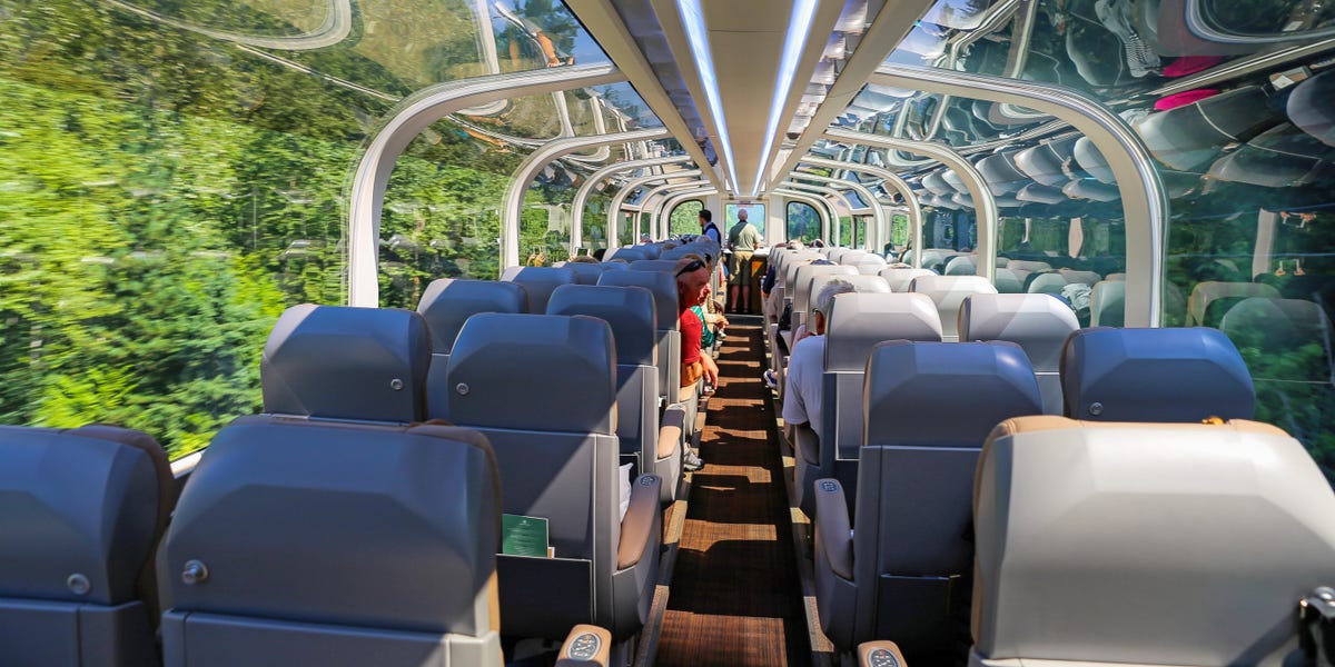 cooling the inside of a train
