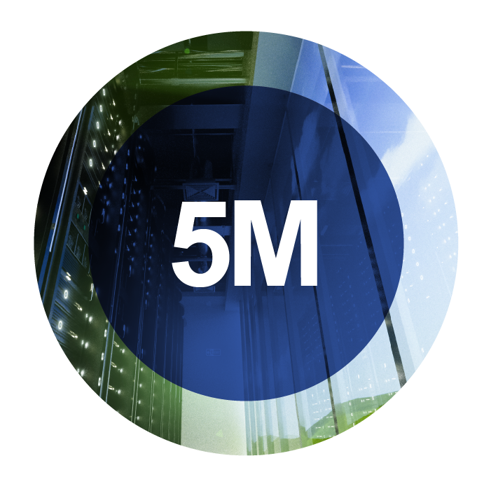 5 million infographic