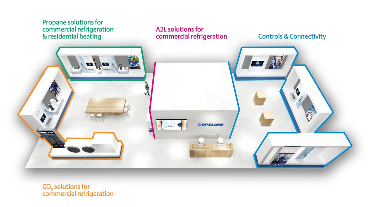 Emerson Booth Overview at Chillventa 2022