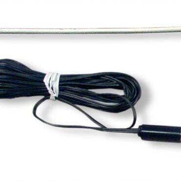 18" Flexible Veterinary Thermistor Probe w/12'PVC Cord