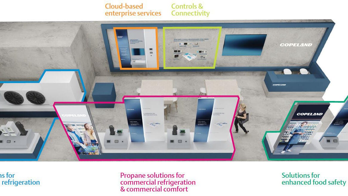 Emerson Booth Overview at EuroShop 2023