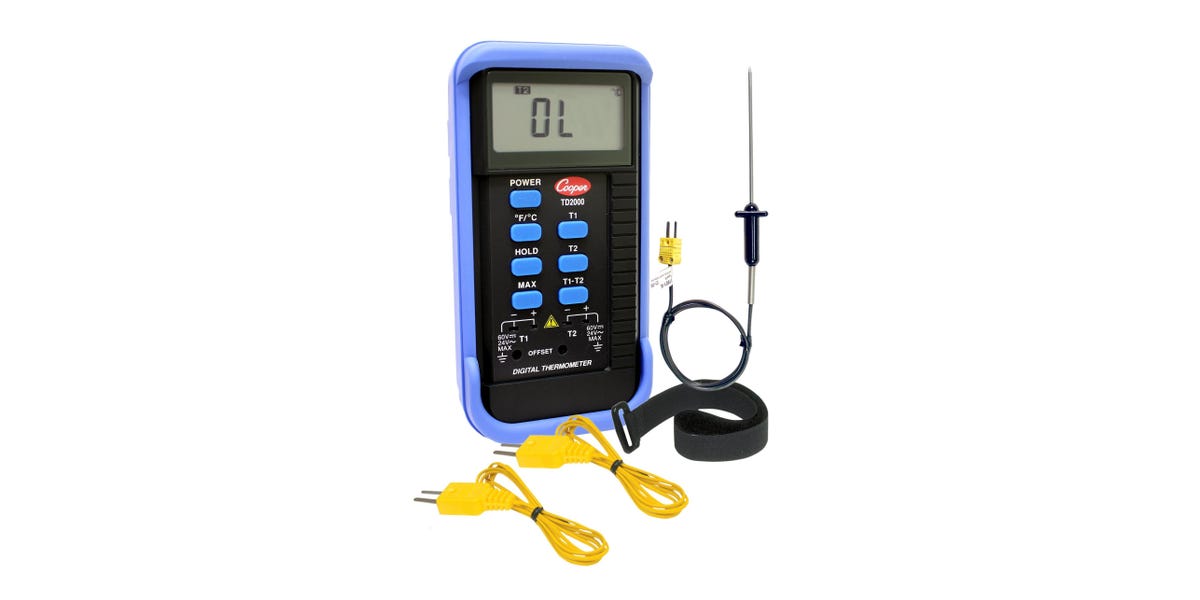 2 Zone Thermocouple Needle Probe Kit