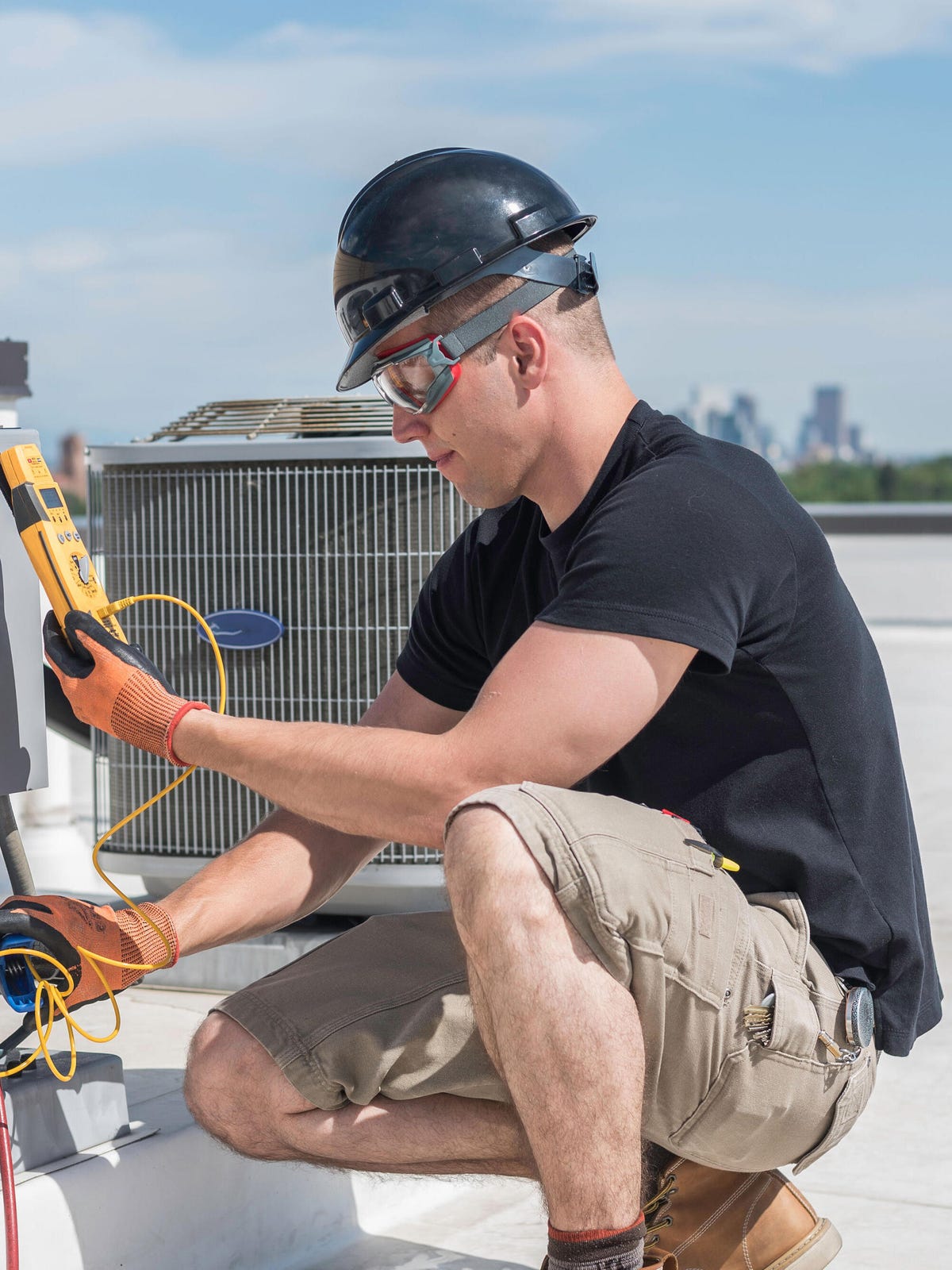 HVAC Tech Condensing Unit