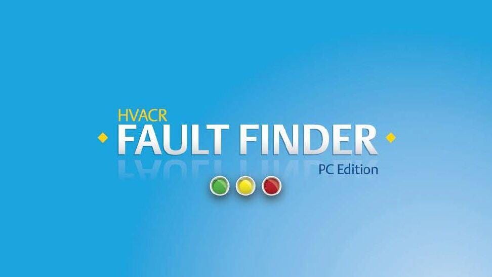 HVACR Fault Finder™ PC Software for Residential and Commercial Copeland Compressors