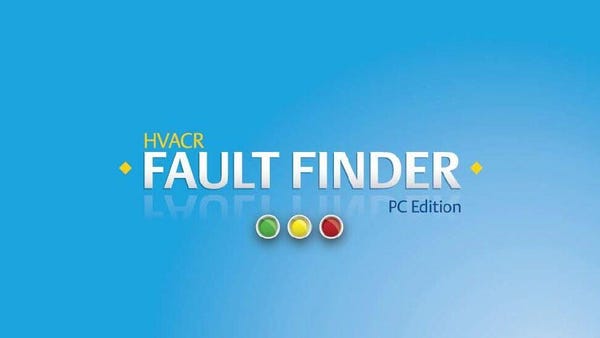 HVACR Fault Finder™ PC Software for Residential and Commercial Copeland Compressors