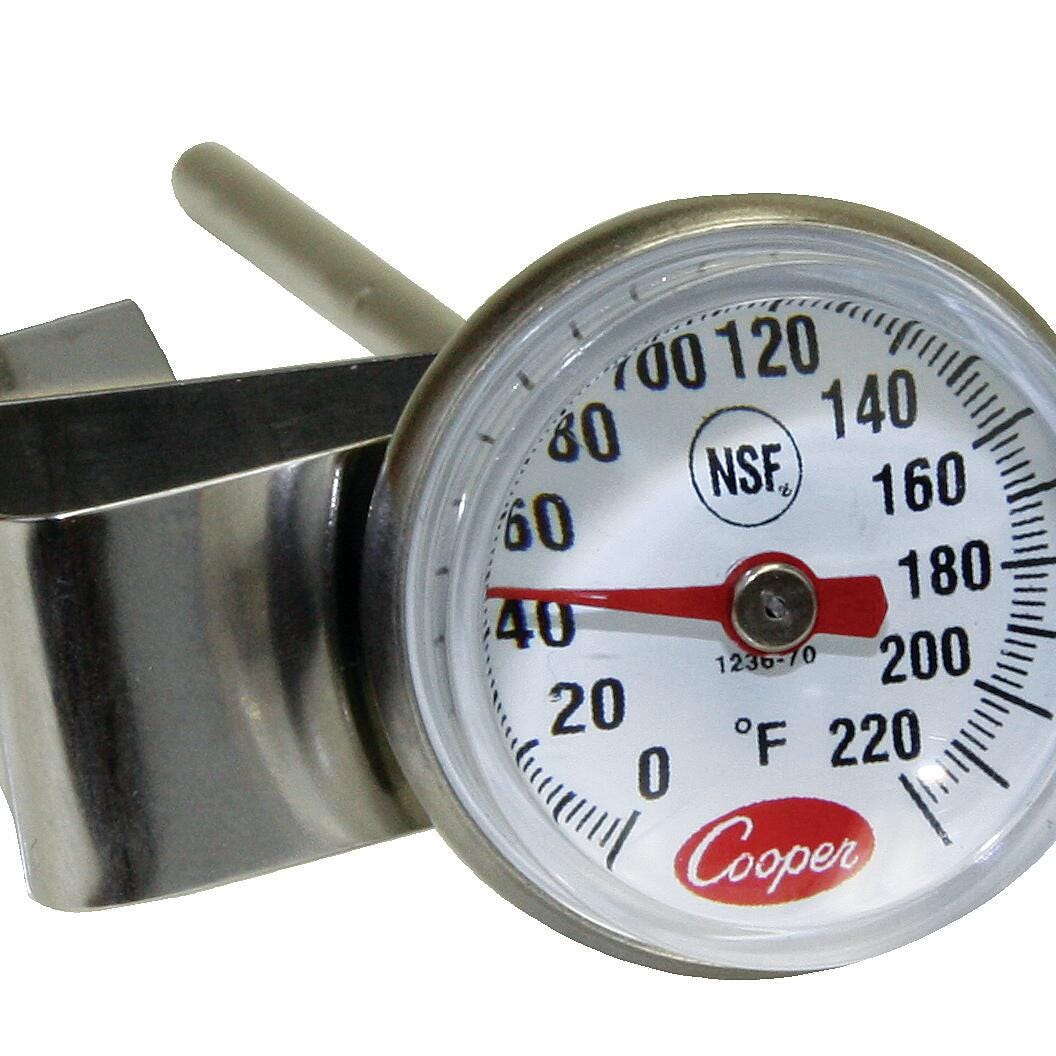 1" Dial Espresso/Cafe Thermometer