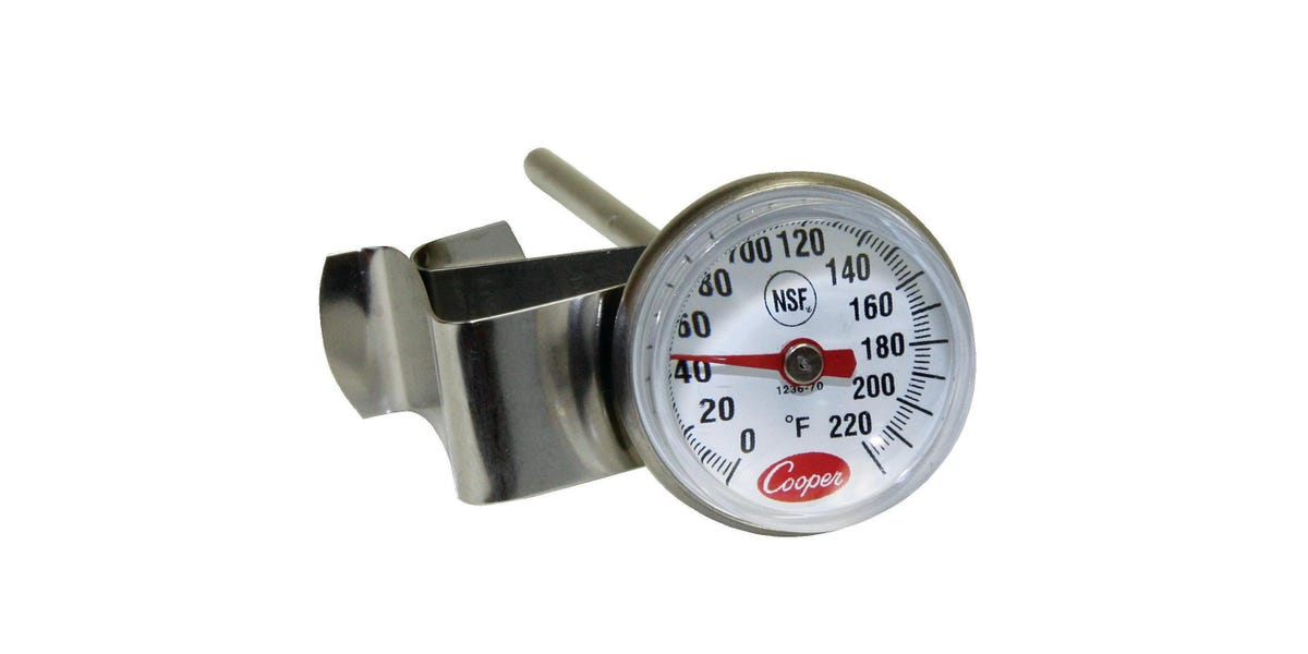 1" Dial Espresso/Cafe Thermometer